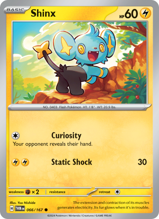 Shinx (066/167) Reverse Holo card image