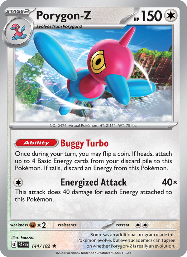 Porygon-Z (144/182) Holographic card image