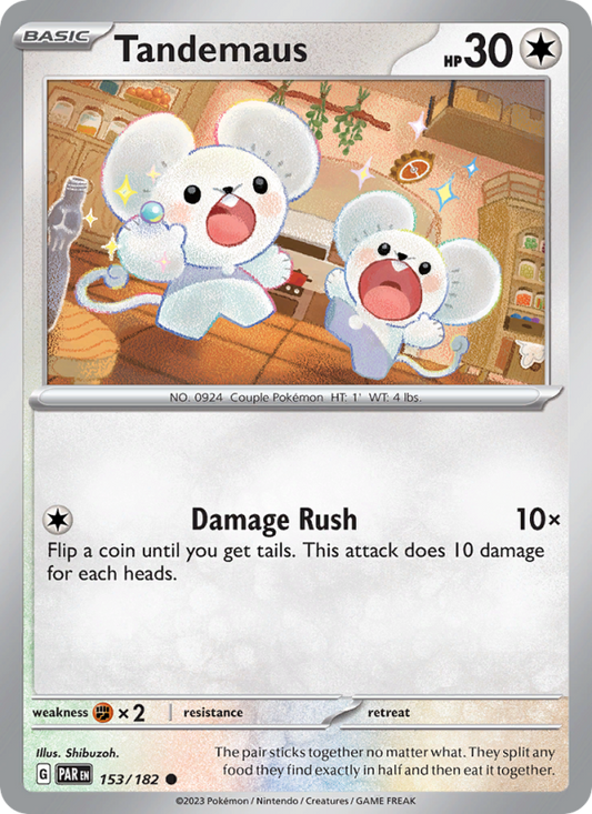 Tandemaus (153/182) Reverse Holo card image