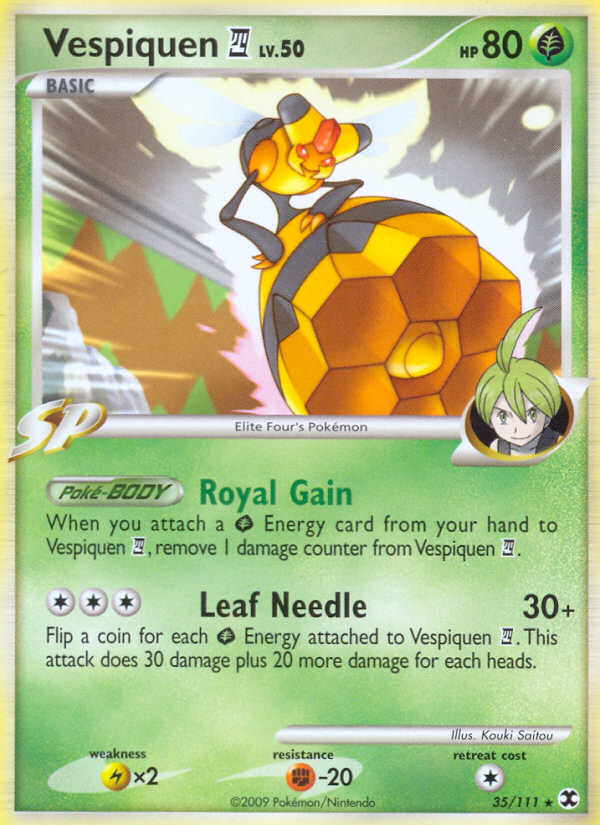 Vespiquen 4 (035/111) Reverse Holo card image