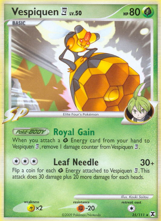 Vespiquen 4 (035/111) Reverse Holo card image