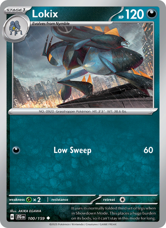Lokix (100/159) Reverse Holo card image