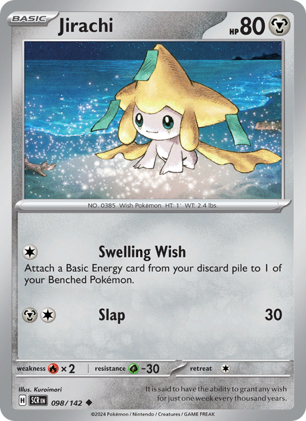 Jirachi (098/142) Reverse Holo card image