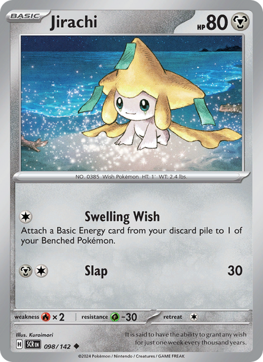 Jirachi (098/142) Reverse Holo card image