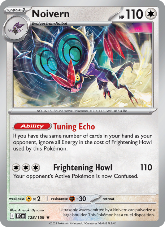Noivern (128/159) Reverse Holo card image