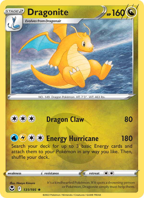 Dragonite (131/195) Reverse Holo card image