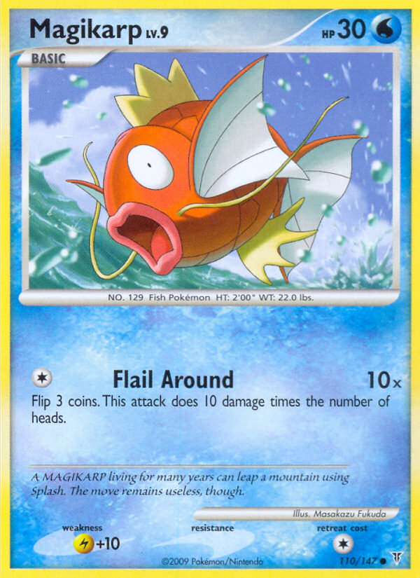Magikarp (110/147) Reverse Holo card image