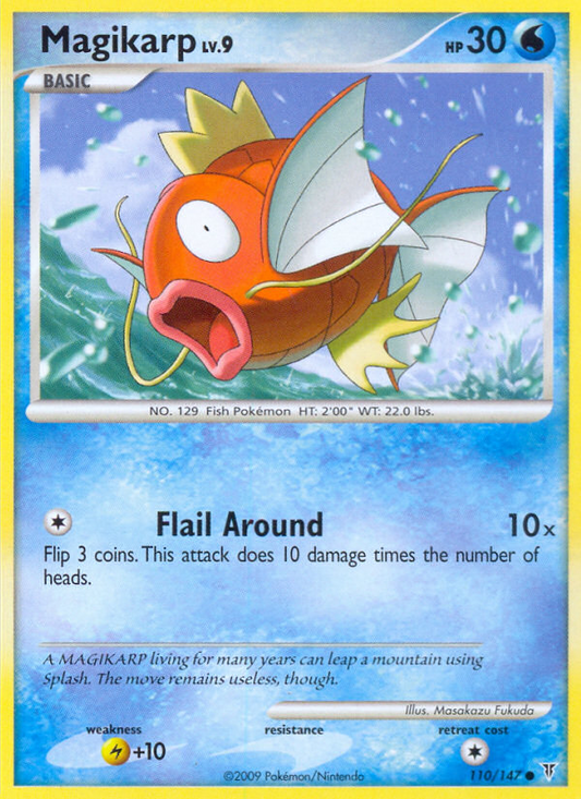 Magikarp (110/147) Reverse Holo card image