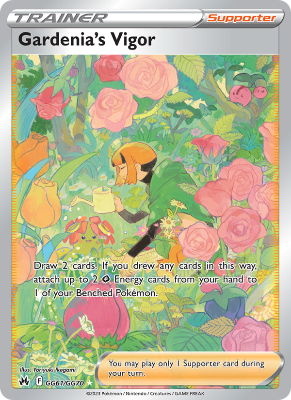 Gardenia's Vigor (GG61/159) Holographic card image