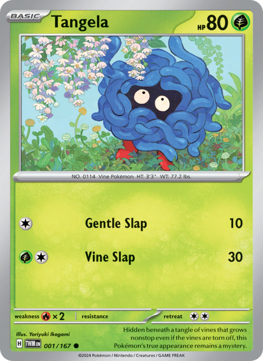 Tangela (001/167) Reverse Holo card image