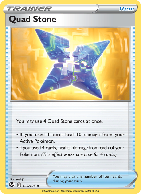 Quad Stone (163/195) Reverse Holo card image