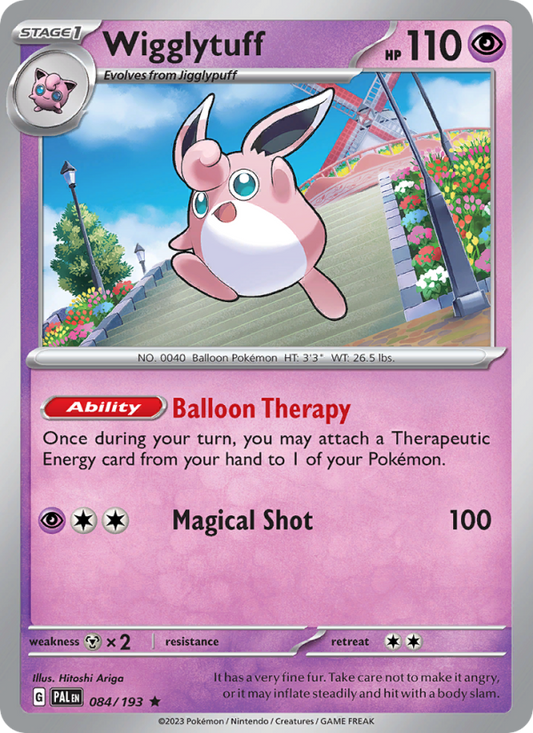 Wigglytuff (084/193) Reverse Holo card image