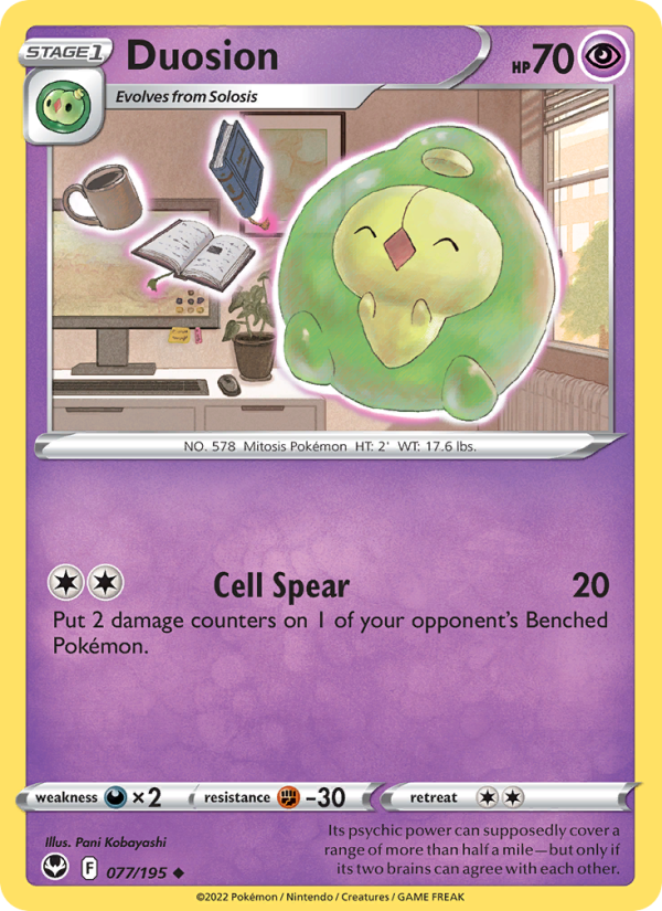 Duosion (077/195) Reverse Holo card image
