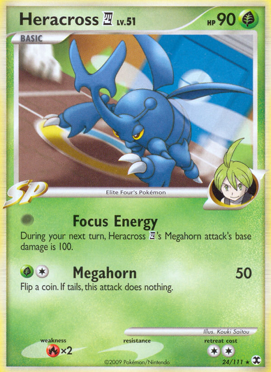 Heracross 4 (024/111) Reverse Holo card image