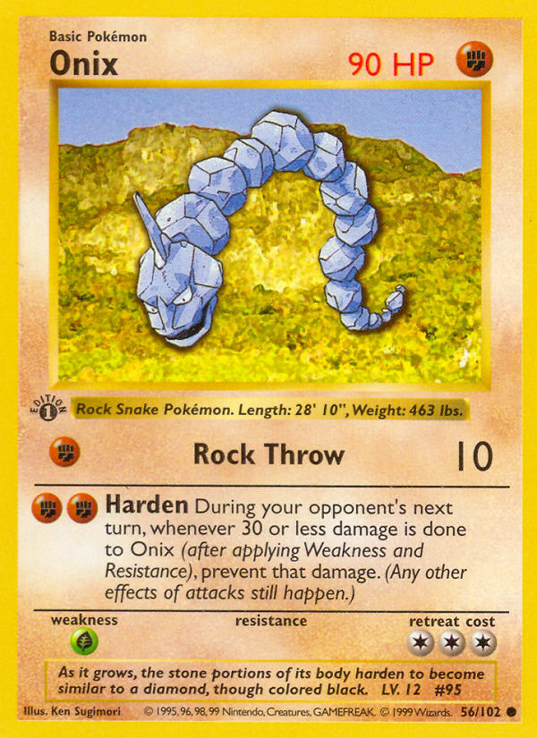 Onix (056/102) Reverse Holo card image