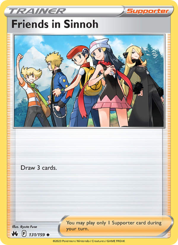 Friends in Sinnoh (131/159) Reverse Holo card image
