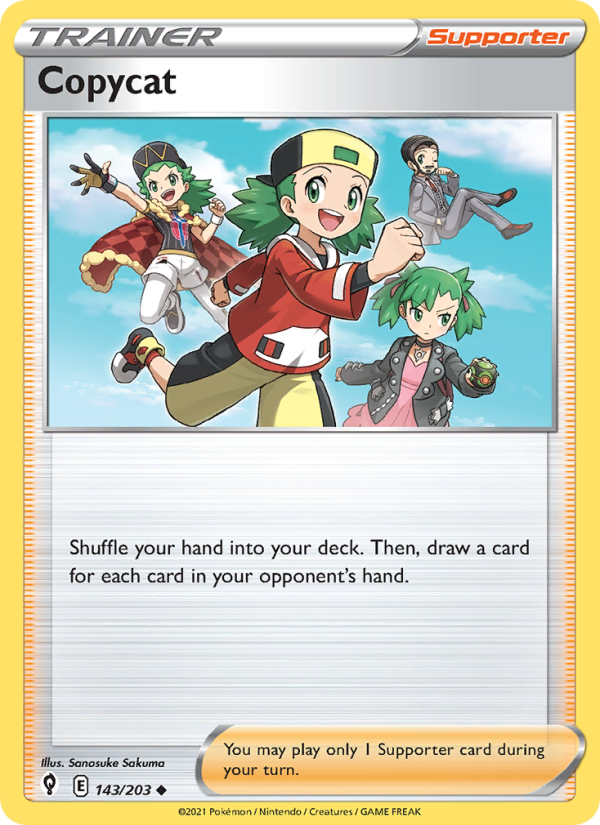 Copycat (143/203) Reverse Holo card image