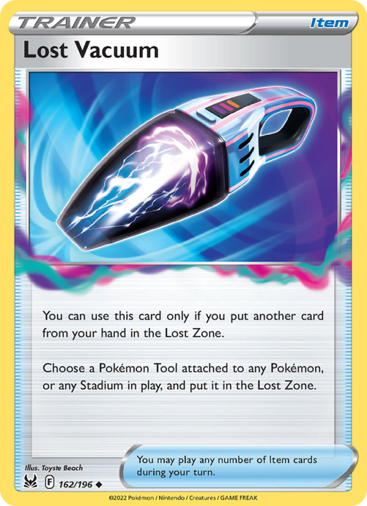 Lost Vacuum (162/196) Reverse Holo card image