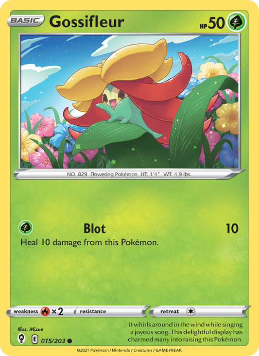 Gossifleur (015/203) Reverse Holo card image