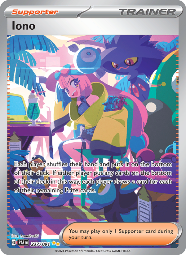 Iono (237/91) Holographic card image