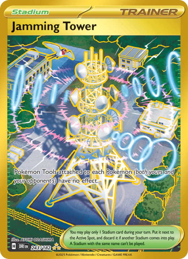 Jamming Tower (243/182) Reverse Holo card image