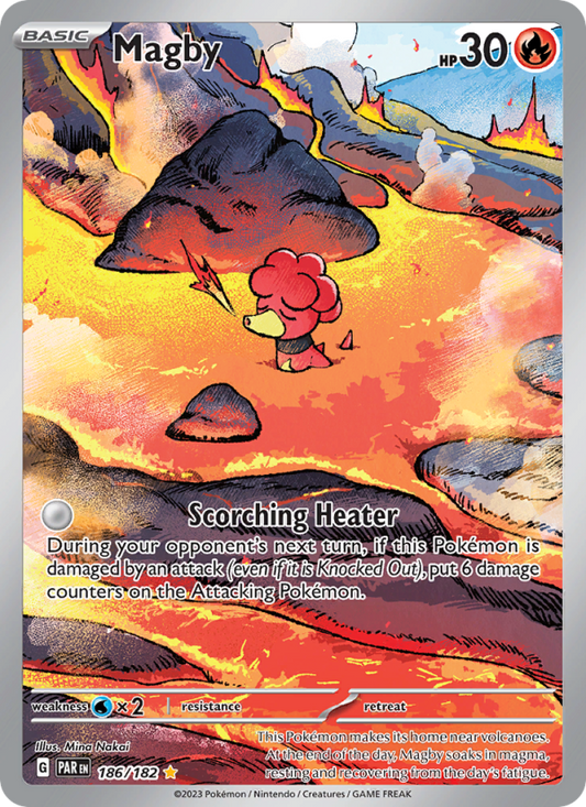 Magby (186/182) Holographic card image