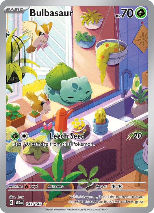 Bulbasaur (143/142) Holographic card image