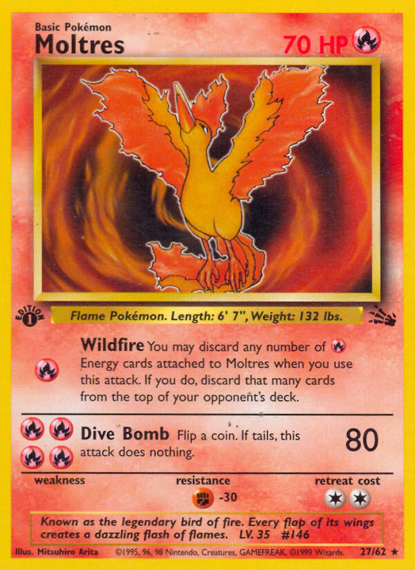 Moltres (027/62) Reverse Holo card image