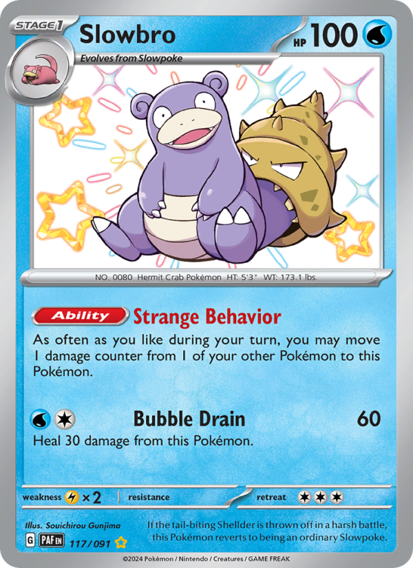 Slowbro (117/91) Holographic card image