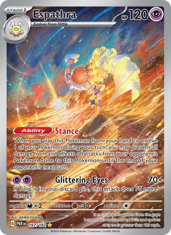 Espathra (197/182) Holographic card image