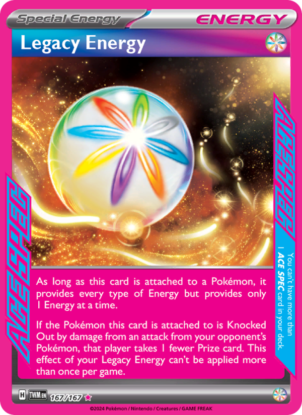 Legacy Energy (167/167) Holographic card image