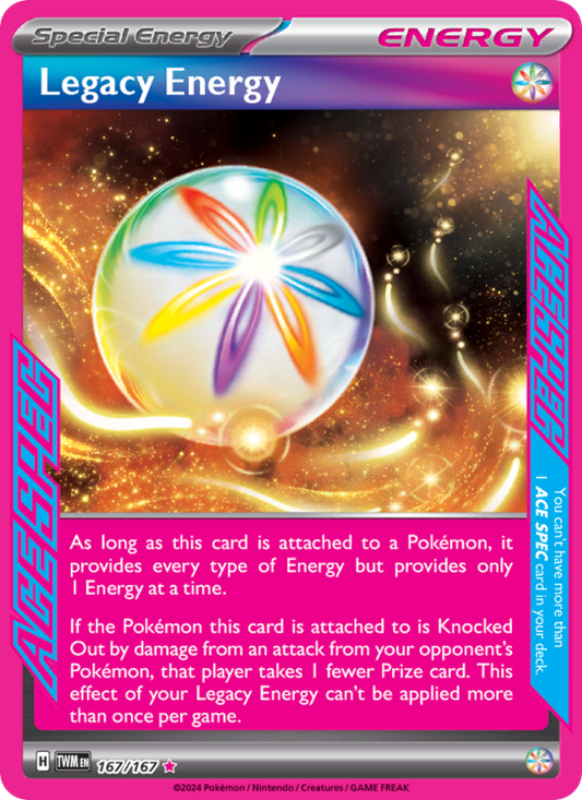 Legacy Energy (167/167) Holographic card image