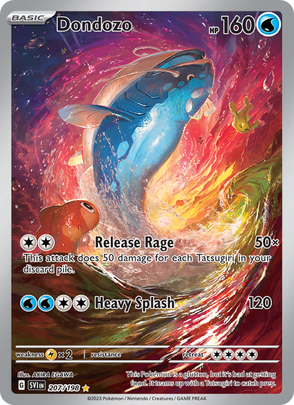 Dondozo (207/198) Holographic card image