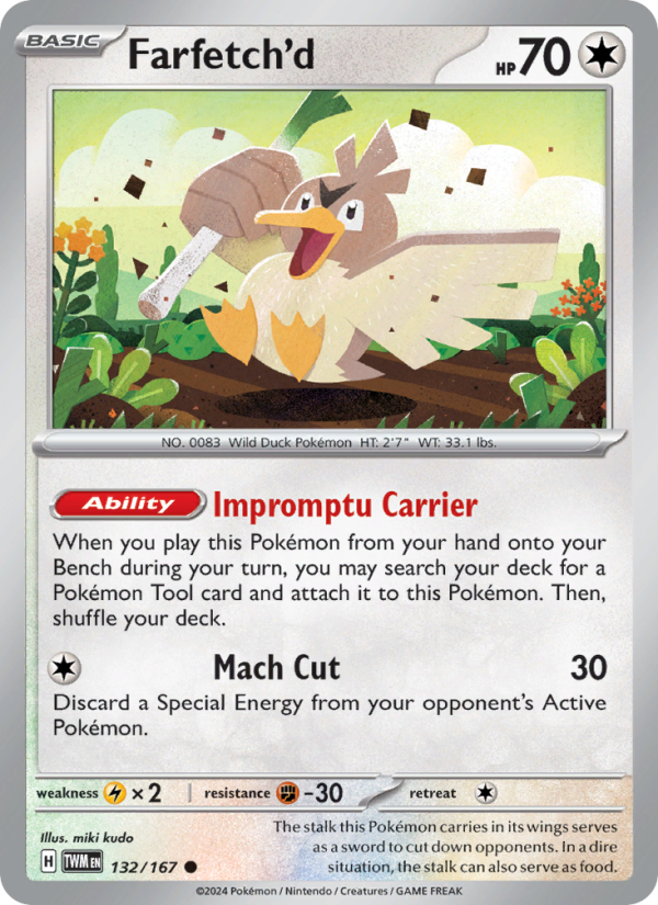 Farfetch'd (132/167) Reverse Holo card image