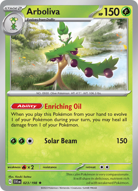 Arboliva (023/198) Holographic card image