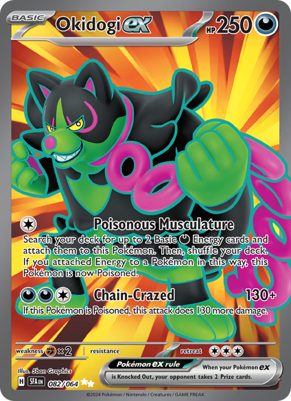 Okidogi ex (082/64) Holographic card image