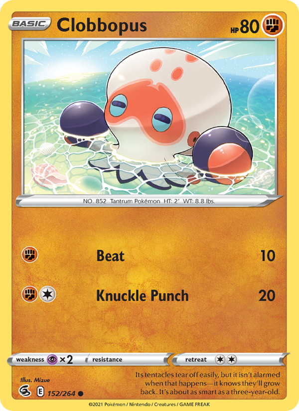 Clobbopus (152/264) Reverse Holo card image