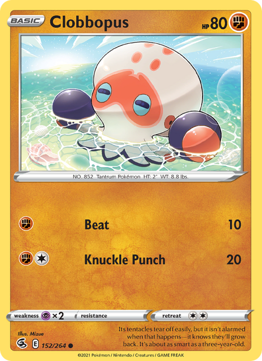Clobbopus (152/264) Reverse Holo card image