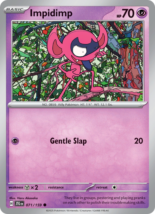 Impidimp (071/159) Reverse Holo card image