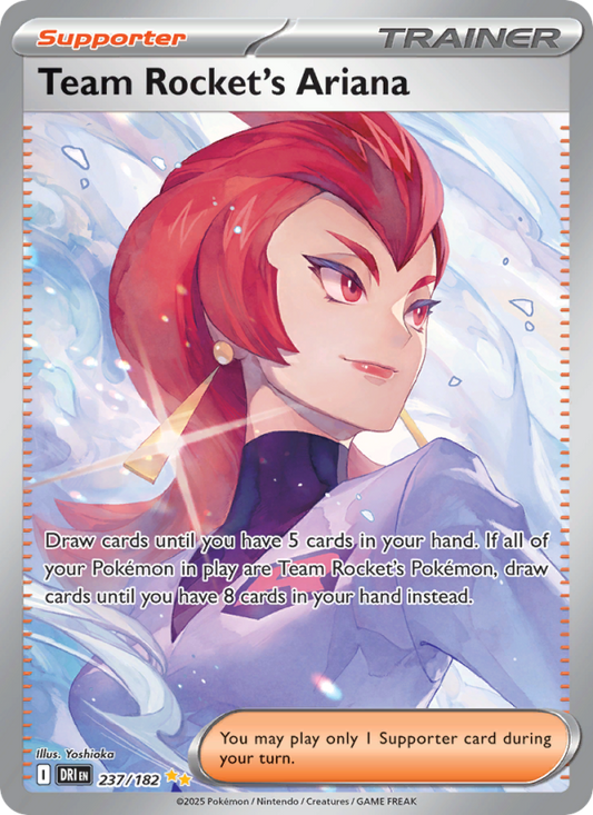 Team Rocket's Ariana (237/182) Reverse Holo card image