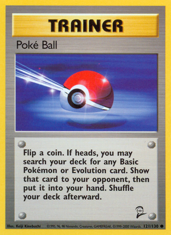 Poké Ball (121/130) Reverse Holo card image