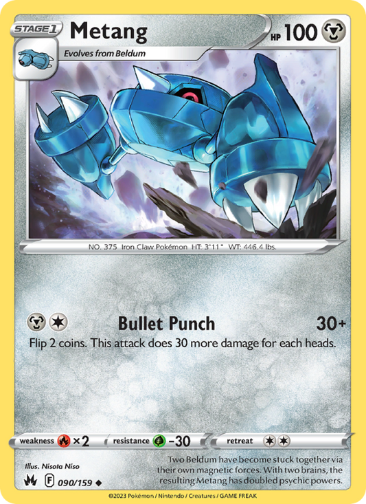 Metang (090/159) Reverse Holo card image
