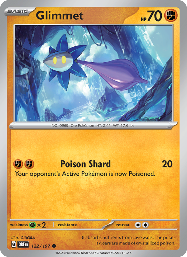 Glimmet (122/197) Reverse Holo card image