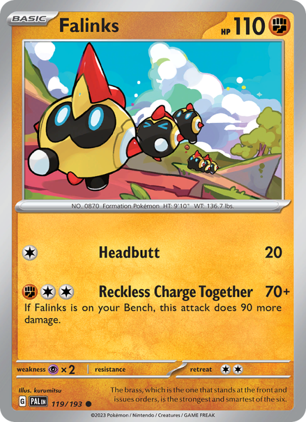 Falinks (119/193) Reverse Holo card image