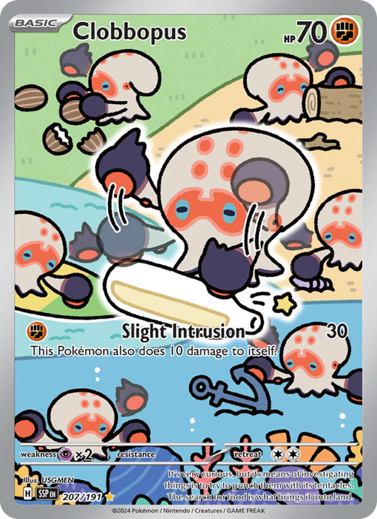 Clobbopus (207/191) Holographic card image
