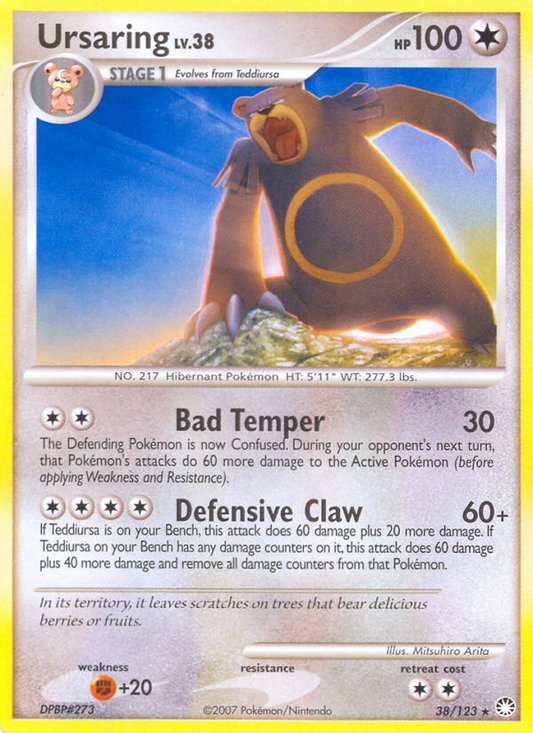 Ursaring (038/122) Reverse Holo card image
