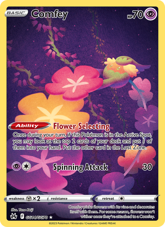 Comfey (GG14/159) Holographic card image