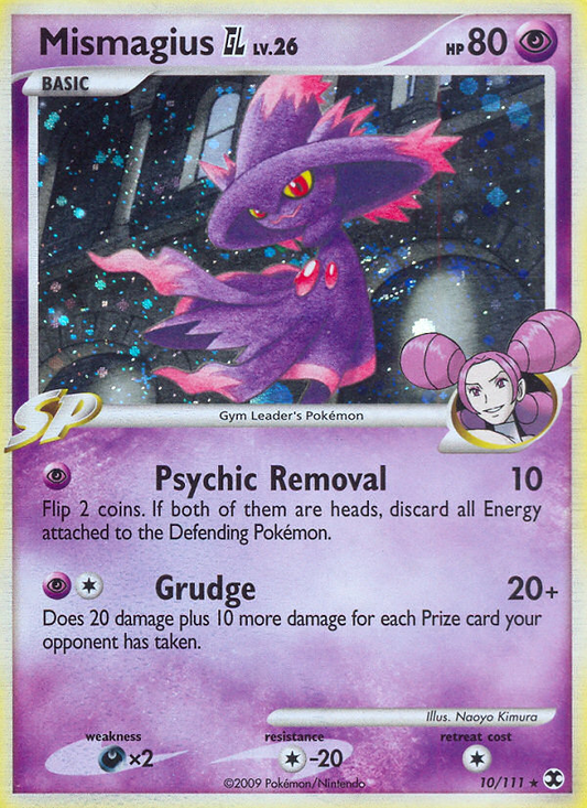 Mismagius GL (010/111) Reverse Holo card image