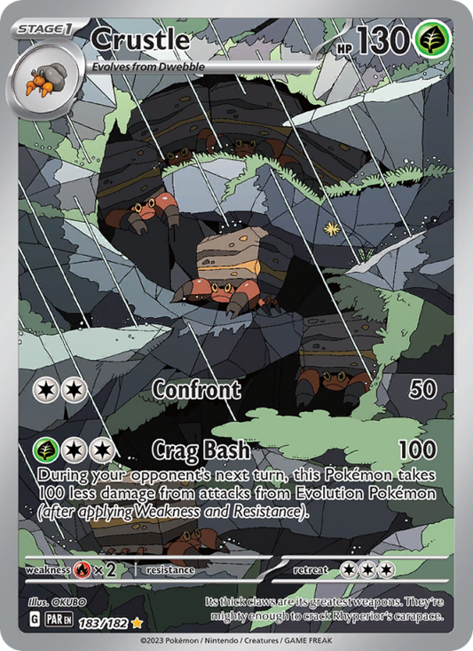 Crustle (183/182) Holographic card image