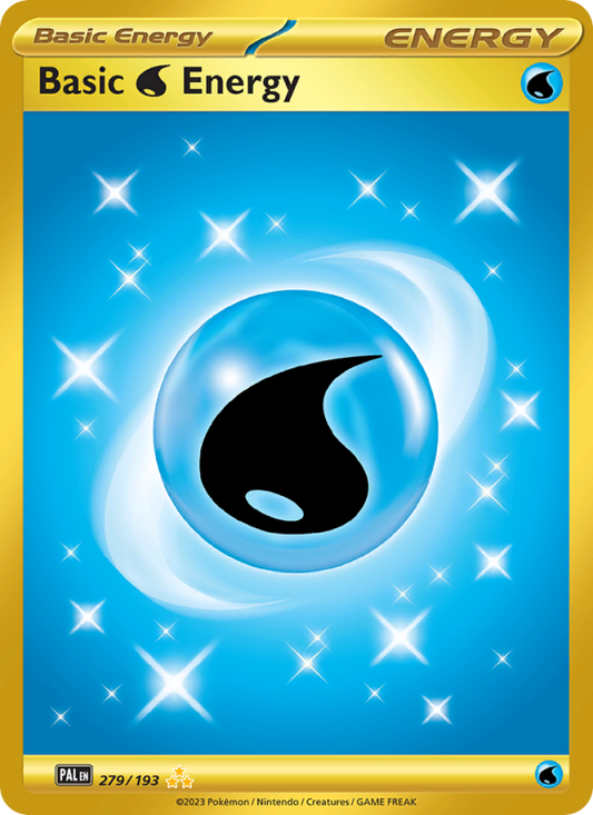 Basic Water Energy (279/193) Holographic card image